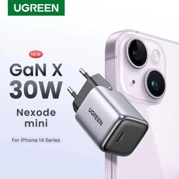 [ Asteros X Irvan Galih ] UGREEN Charger Type-C to Type-C PD Fast Charging 20w 30w Untuk iPhone 15, Samsung, iPad, Google 1