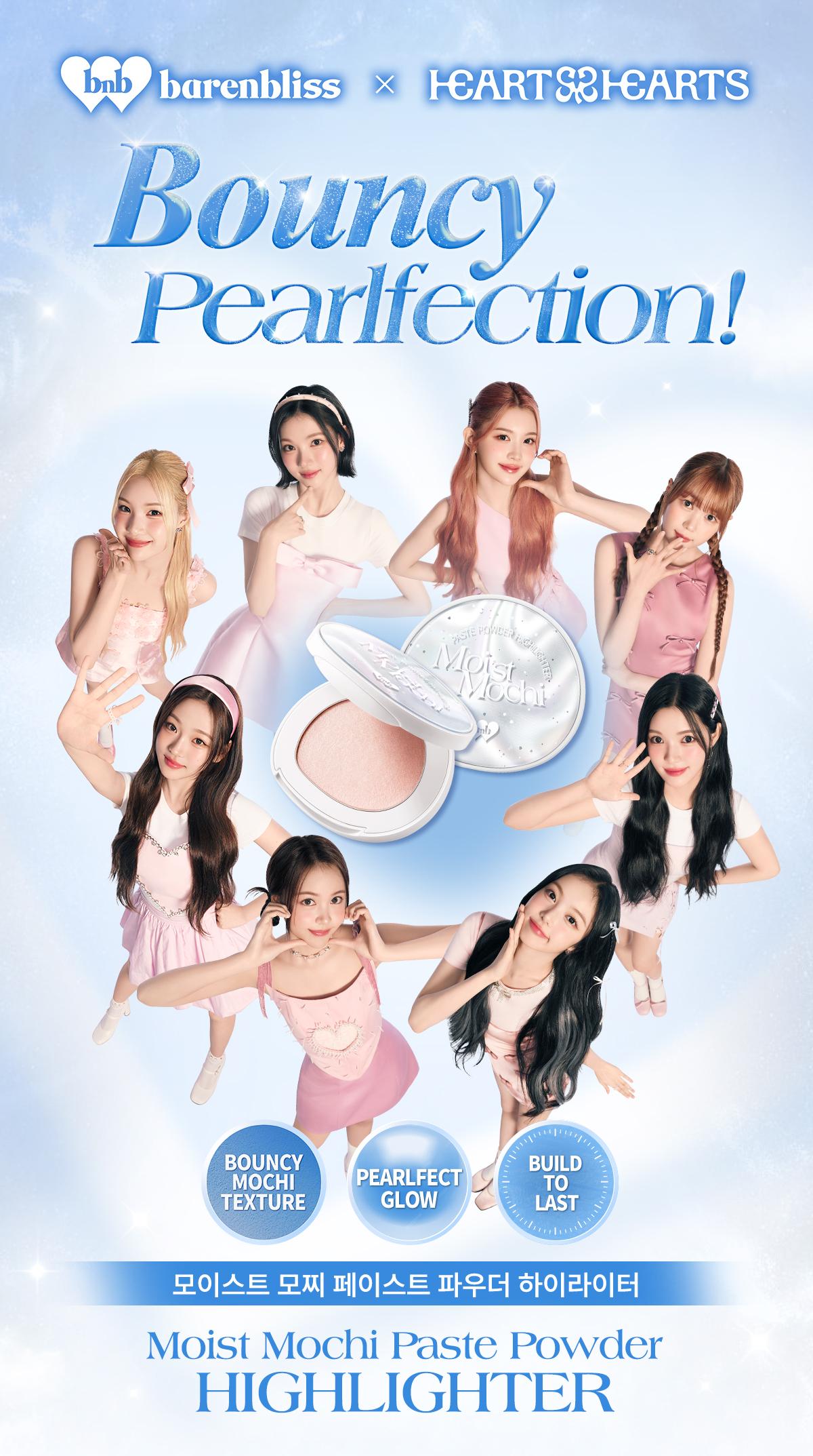 BNB Barenbliss Moist Mochi Paste Powder Highlighter | Mudah diblend, tahan air, dan tahan hingga 12 jam kilau bercahaya Shimmer Glittery High Pigmented Contour Face Palette BNB Barenbliss Moist Mochi Paste Powder Highlighter | Mudah diblend, tahan air, dan tahan hingga 12 jam kilau bercahaya Shimmer Glittery High Pigmented Contour Face Palette