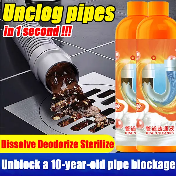 【100% Effective】Drain Clog Remover For stubborn blockage Qns - TikTok ...