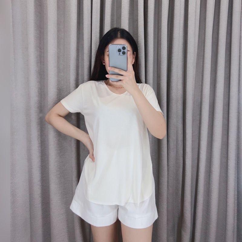 ATASAN V SLIDE PDK/TSHIRT SPLIT BAWAH TANGAN PENDEK 2