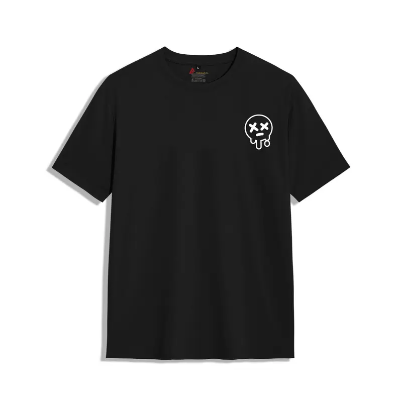 Baju Kaos Distro Pria Motip Smile - Kaos Unisex Sablon Simple - Baju Kaos Katun Casual Digital High - Nyaman Panjang Printing 1