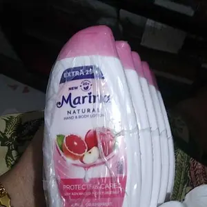 [PAKET 6 PCS] MARINA NATURAL BODY LOTION 94 ML (75+19ml)