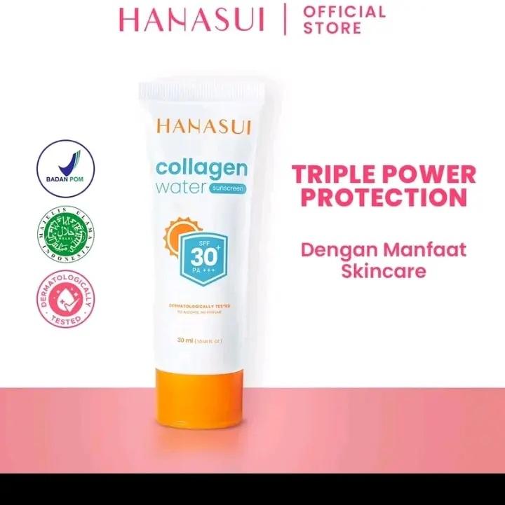 Hanasui Collagen Water Sunscreen Spf 30PA+++