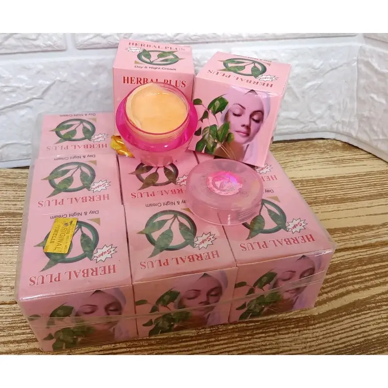 CREAM HERBAL PLUS HOLO DAUN ECER 1