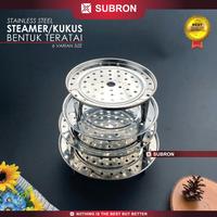 Gambar SUBRON Steamer Alas Kukus Teratai 24 cm Tatakan Stainless Steel 6 Pilihan Ukuran Gambar - - dari SUBRON KITCHENWARE Kab. Bandung 3 Tokopedia