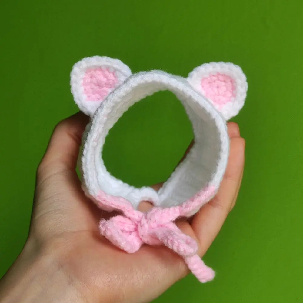 Cover Fan Crochet Custom Cat ear
