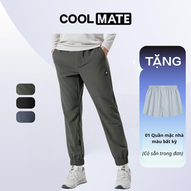 [TẶNG 01 Quần mặc nhà] Quần Jogger nam thể thao Hybrid Woven - Coolmate