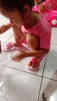 Product Review of sandal anak perempuan motif kuda poni rainbow terbaru 2024 panjang  Kaki 26 sampay 35 Fashion from T**p 0