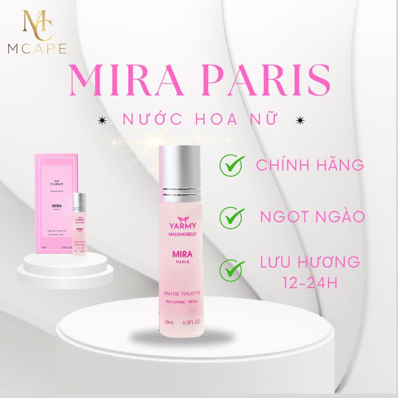  Nước Hoa Nữ Thơm Lâu MIRA PARIS – MCARE Chính Hãng – Lưu Hương 12–24H 
