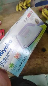 Product Review of MIYAKO Setrika Listrik EI 1008M - 395W EI1008 M from b**3 0