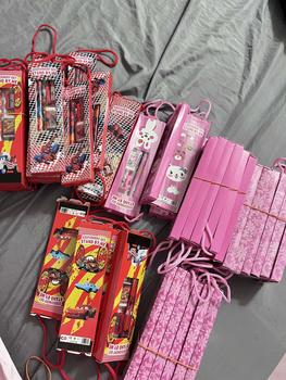 Product Review of 5pcs Set Pencil Stationery Gift Goodies Set Pencil Set pensil Kartun Writing from I**a 1