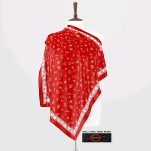 Hijab segi empat motif / Premium