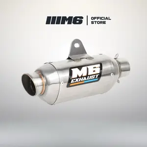 M6 RACING silincer TIPE TRIOVAL-R knalpot racing