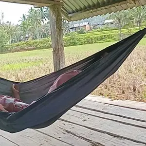 hammock 200 ayunan single camping outdoor hammock pohon gantung 200x150 cm ayunan camp sudah termasuk webbing