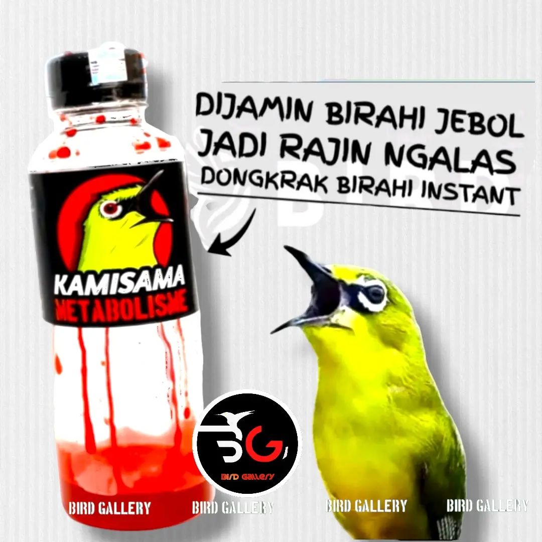 KAMISAMA VITAMIN BURUNG PLECI BOTOL 250 KAMISAMA SOGON GACOR
