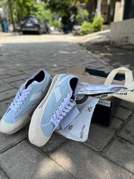 Product Review of Sepatu Kasual Quiferstep series iceblue original spatu pria wanita sekolah seoatu biru muda sekola original Shoes Casual sneakers sekolah remaja from m**3 3
