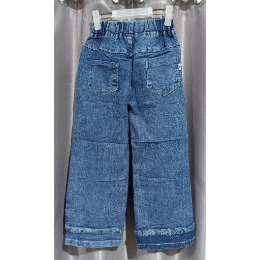 Celana jeans kulot anak perempuan viral 2026 celana untuk anak usia 1-10 tahun Fashion anak perempuan celana panjang import