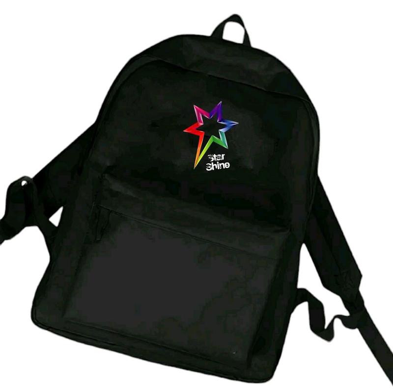 Product Introduction of Tas RANSEL SEKOLAH dan Perempuan Pria Remaja SD SMP SMA Terbaru Gambar BINTANG Kekinian Terlaris COD (Bisa Bayar di Tempat) Hitam Canvas 11
