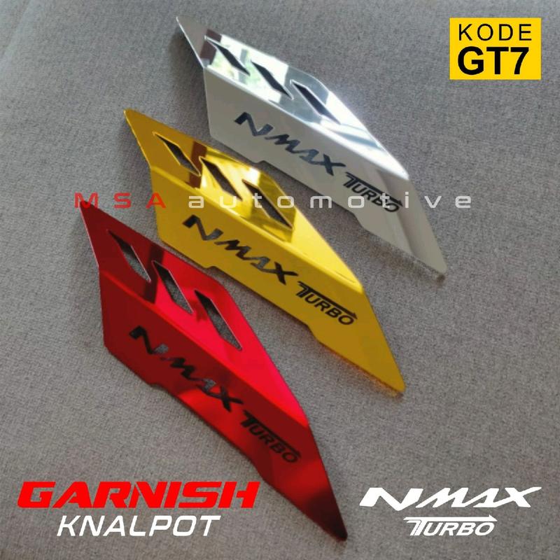 Garnish Cover Knalpot NMAX NEO - NMAX TURBO - NMAX NEO S - NMAX TURBO MAX 3