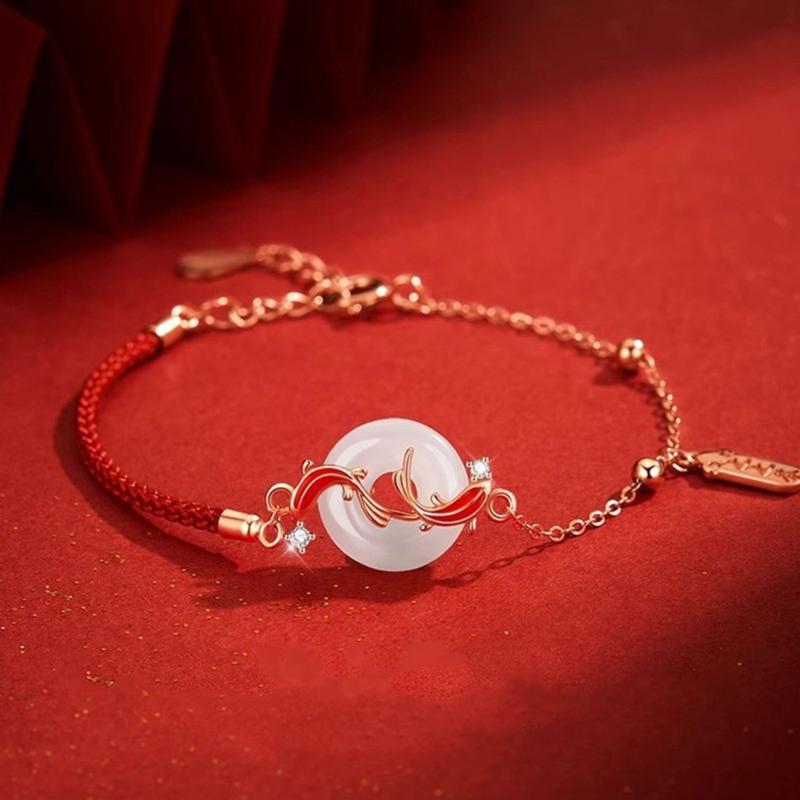 Vòng Tay May Mắn - Vòng Tay Nữ Khóa An Toàn Koi, hộp đẹp, như một món quà cho bạn gái - ZB18 Bracelets Vòng Tay Nữ Phụ Kiện 6