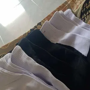 6 Pasang Kaos kaki anak sekolah sd smp sma pendek cewek cowok Fashion Motif