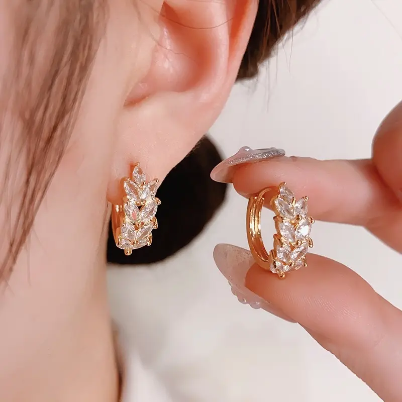 JAJEWELRY • Violette Earrings Anting Tusuk #33  Anting Wanita Anting Fashion Cantik Anting Hijab Anting Wisuda Anting Korean Style Anting Ringan Elegan8 0