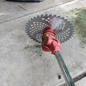 Pisau potong rumput bulat mata mesin potong rumput TCT 255mm  10Inch*40T Mata Pisau Mesin Potong Rumput Baja Circle Potong Rumput Pisau Bulat 40T Grass Cutting Blade