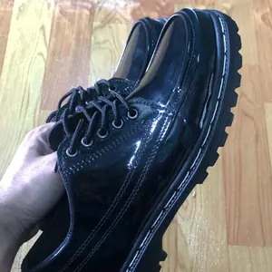 SEPATU FORMAL PRIA | X-ONE FOOTWEAR “JOSSIE DOCMART” Hitam docmart brand lokal
