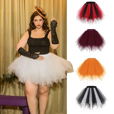 Selected Orange Plus Size Tutu TikTok Shop