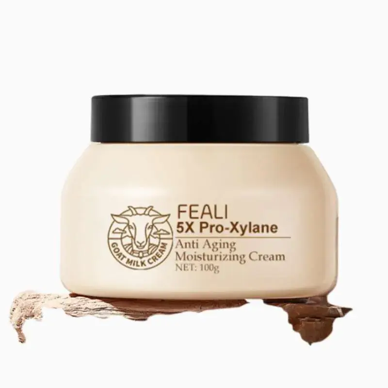 FEALI 5X Pro-Xylane Goat Milk Anti-Aging and Moisturizing Cream | BPOM | ORIGINAL | FEALI Moisturizer Wajah Mencerahkan 1