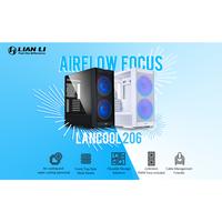 Gambar CASING LIAN LI LANCOOL 206 RGB - Mid Tower ATX Case Tempered Glass (Free 2x ARGB Fan) dari Techno Computer Bali Kota Denpasar 2 Tokopedia
