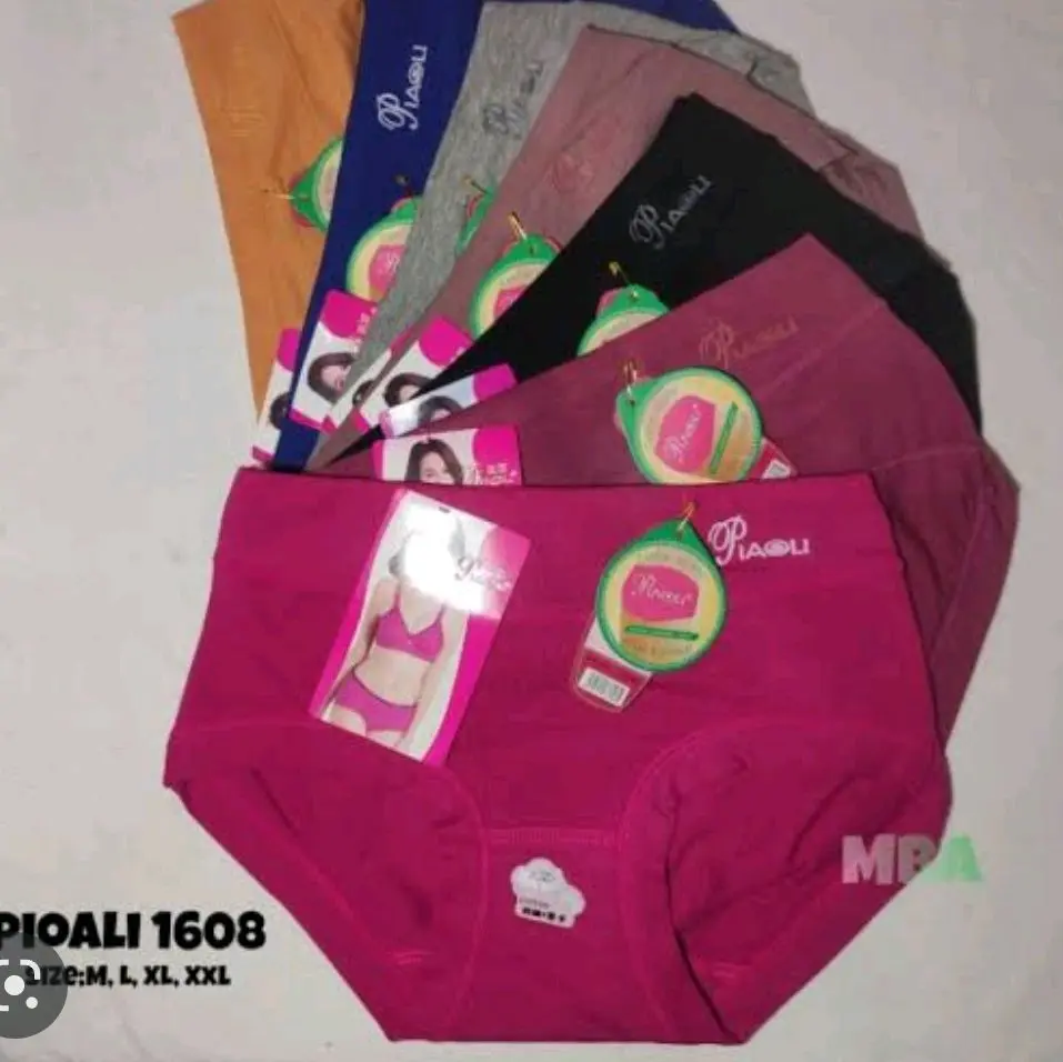 (6pcs) Celana dalam piaoly 1608
