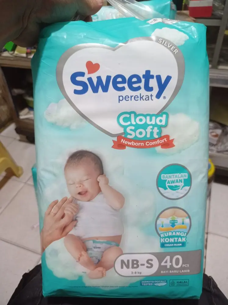 popok sweety nbs 40 silver perekat pempers Bayi Shop Tokopedia