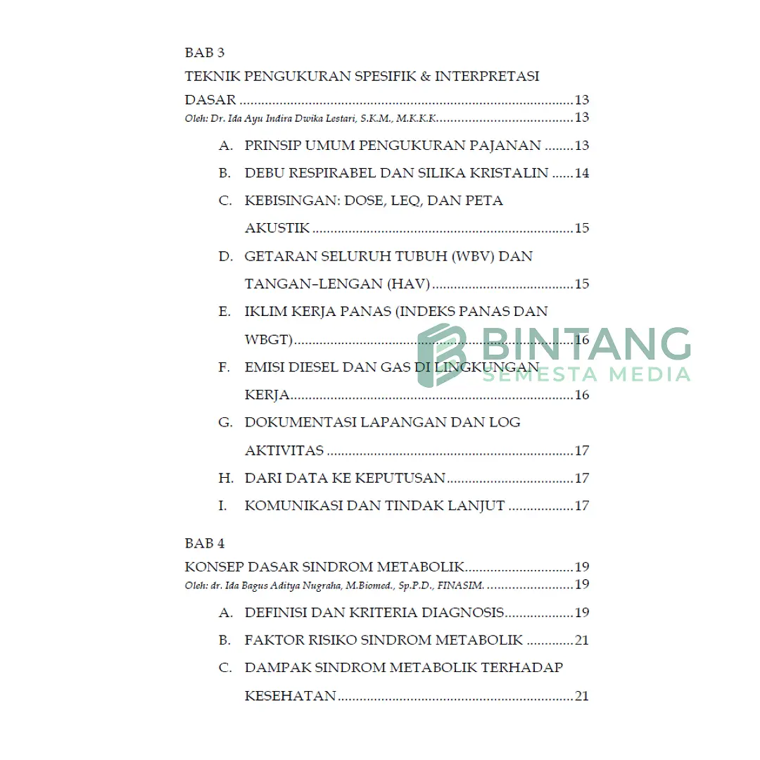 Analisis Risiko Kesehatan Kerja dan Penyakit Akibat Kerja pada Pekerja Tambang