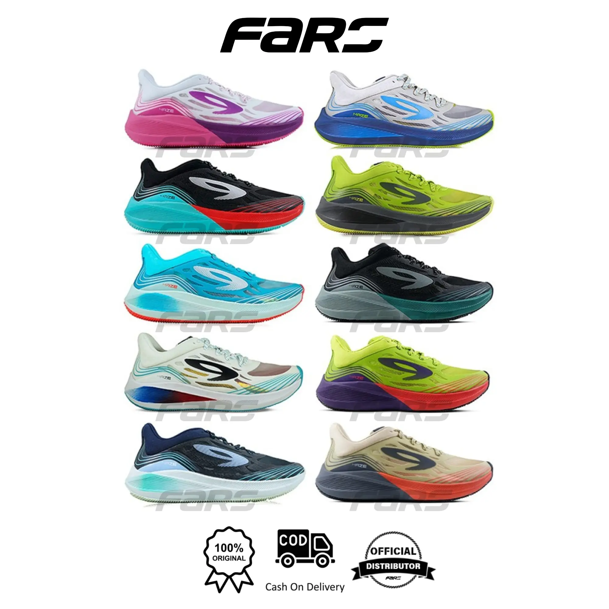 Sepatu Running 910 Nineten HAZE VISION 1.0 Sepatu Lari ORIGINAL