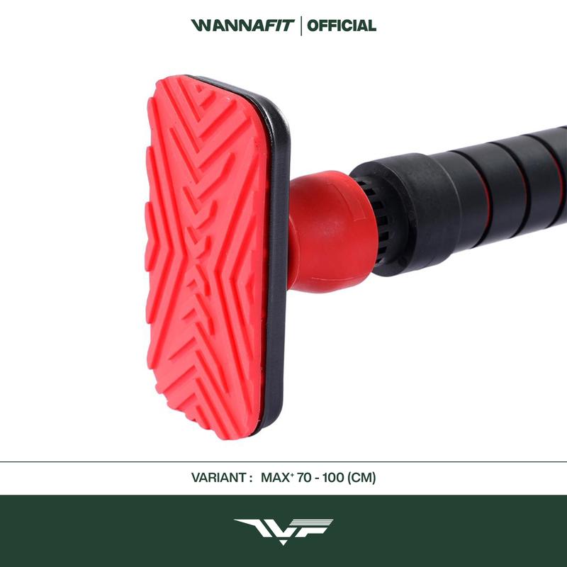 WANNAFIT Pull Up Bar Door Chinning | Chin Up Tiang Angkat Badan | Alat Olahraga Rumah 8