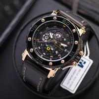 Gambar SEVEN MINUTE M798 JAM TANGAN PRIA ORIGINAL SPORT COWOK TAHAN AIR KULIT QUARTZ - SILVER BLACK-HITAM dari Seven minute Kota Administrasi Jakarta Utara 1 Tokopedia