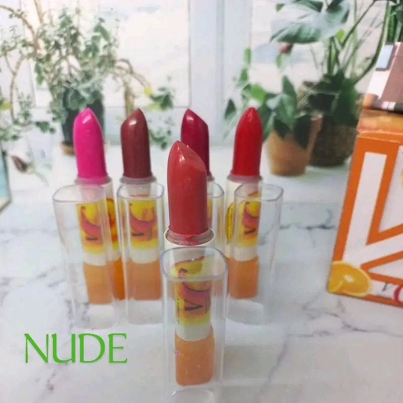 Lipstik Lidanxiu Vitamin C Bibir Lipstick Kosmetik Waterproof 4