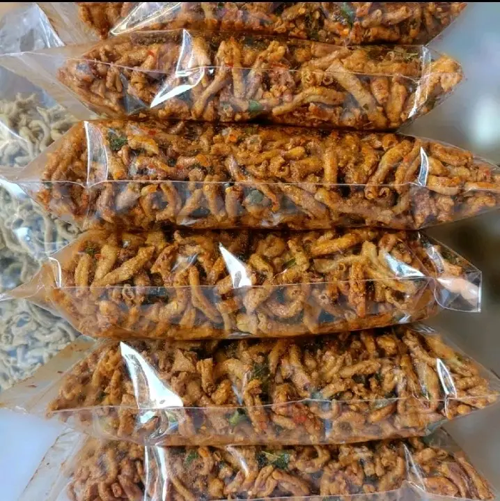 Usus Ayam Crispy pedas daun jeruk 1kg 7