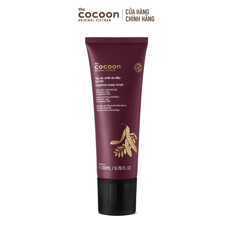 Tẩy da chết da đầu bồ kết Cocoon 200ml