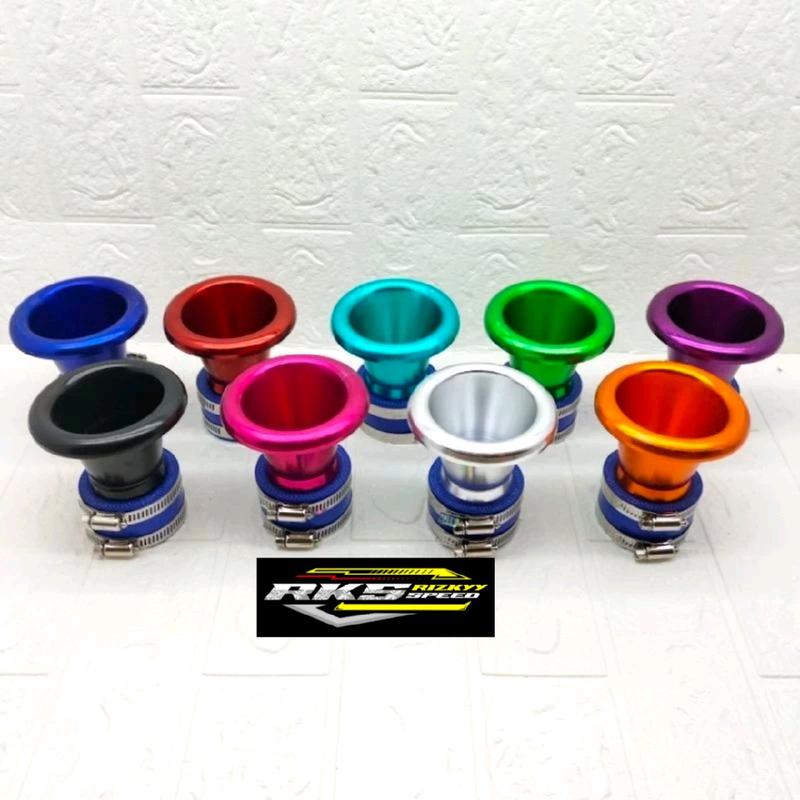 Velocity Throttle Body Downdraft Super Flow TB 22 24 26 28 30 32 34 36 Universal Nmax Aerox PCX Vario Beat Motorcycle 5
