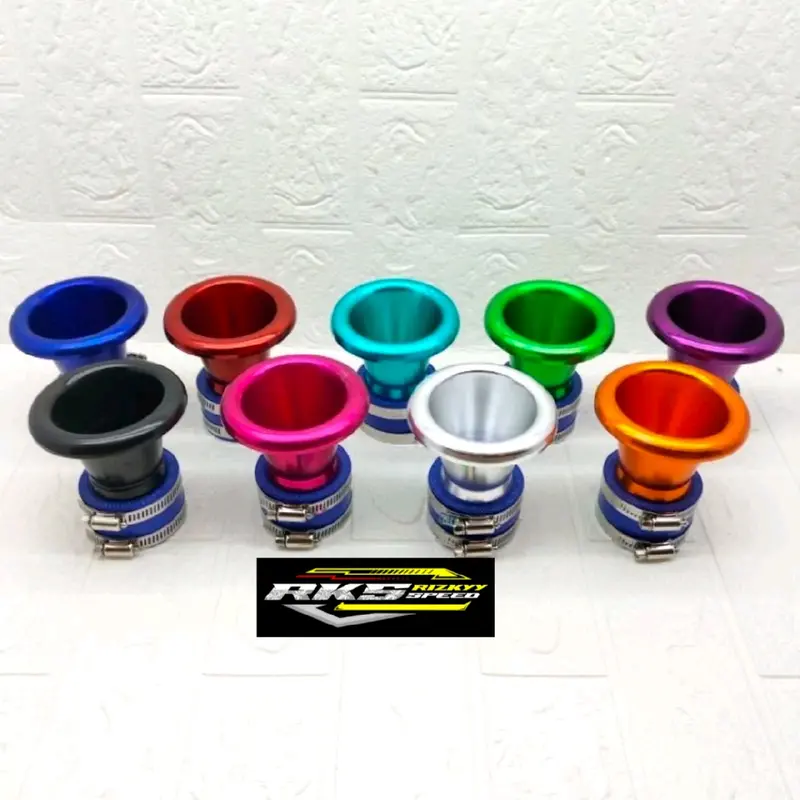 Velocity Throttle Body Downdraft Super Flow TB 22 24 26 28 30 32 34 36 Universal Nmax Aerox PCX Vario Beat Motorcycle 5