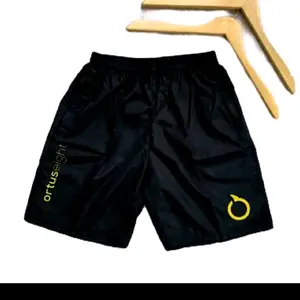 paket hemat 3 pcs celana pendek sport olahraga uniseks Shorts Pria Surfing Katun Santai Boxer Dewasa Wanita Hitam Unisex