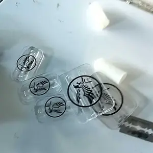 Variasi Sangkar Kotak Stoper Stopper Plastik Bening Transparan Variasi Sangkar Kandang Kotak Burung Kacer Kenari Cucak Dudukan