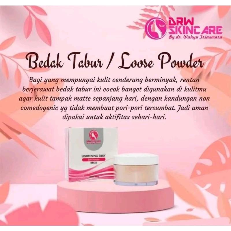 Bedak Tabur Drw Skincare Tahan Lama Pengecil Pori-pori Kontrol Minyak 2