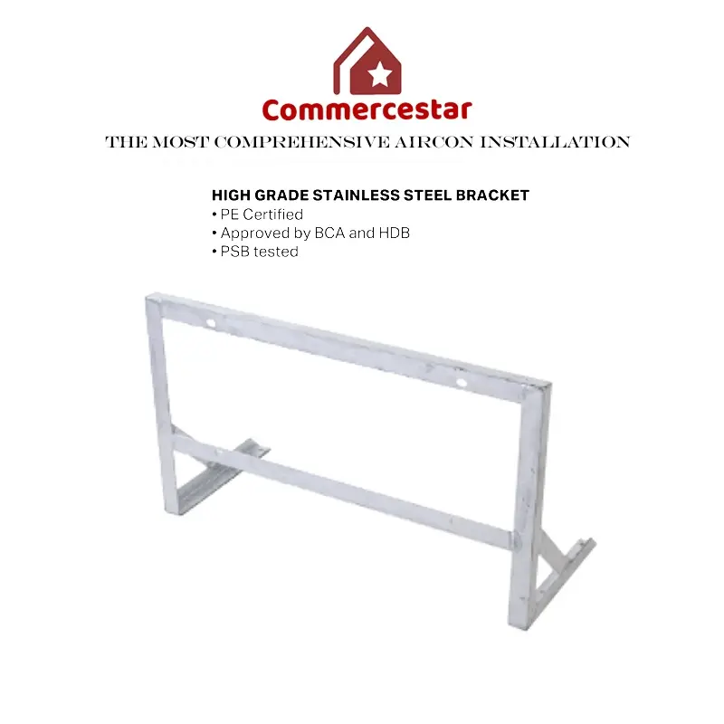 Aircon Outdoor Condenser Stainless Steel Bracket