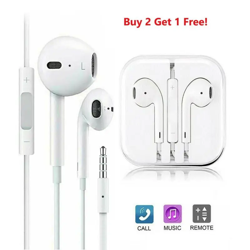 Tai Nghe Apple, Tai Nghe Nhét Tai, Có Mic, Cho iPhone 6s, 6 Plus, 5s, iPad, iPod 2
