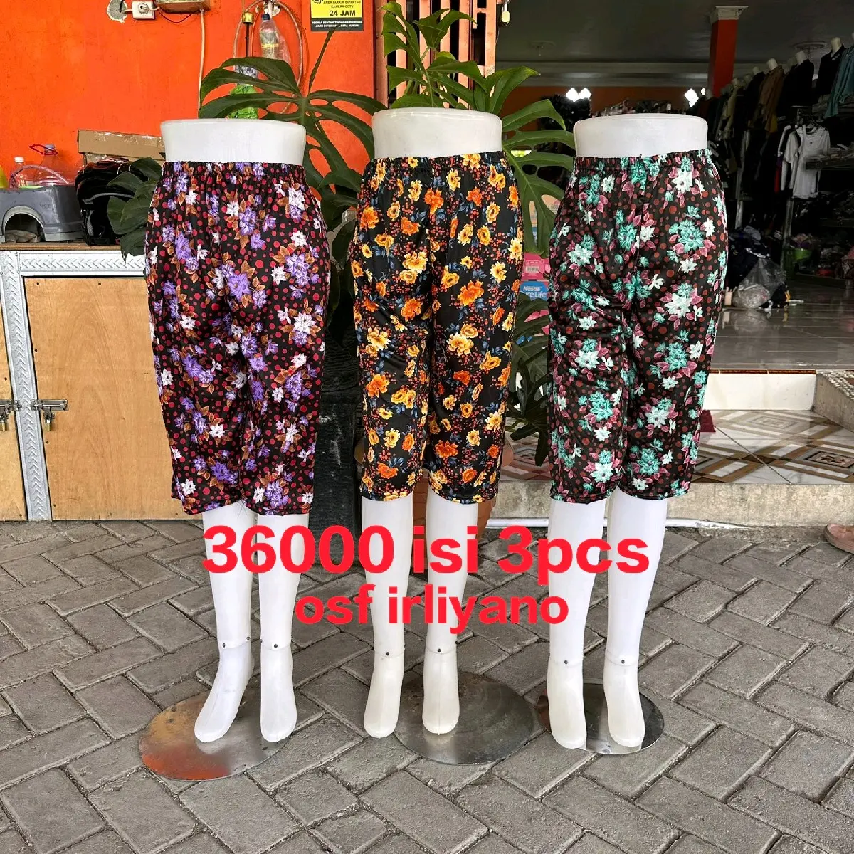 legging pendek haykit isi 3