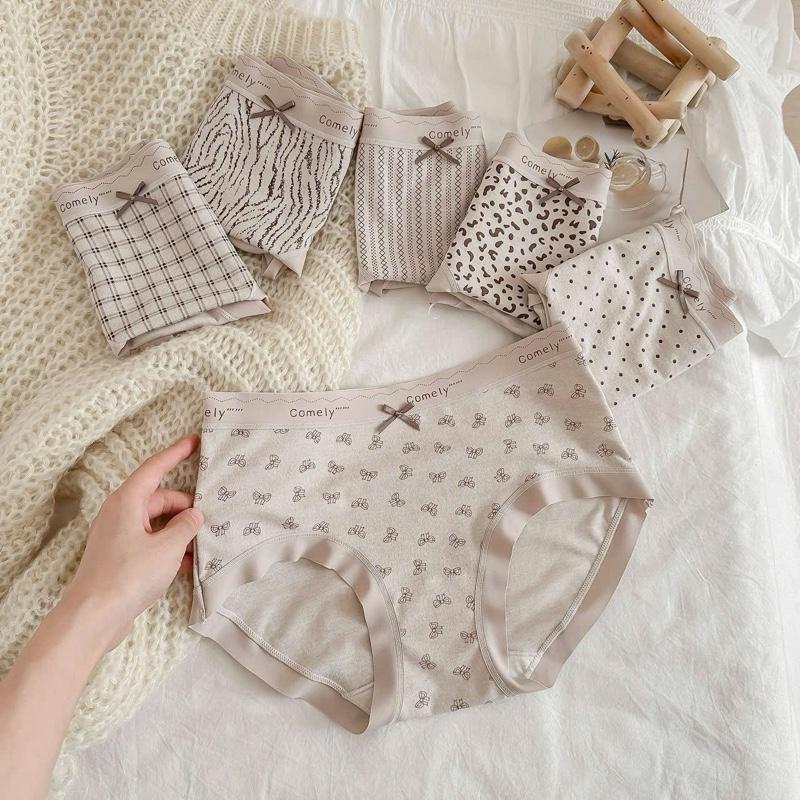 [LOẠI 1 QCCC] Quần Lót Nữ Cotton Hàn Cao Cấp Thấm Hút Tốt Mềm Mại Co Giãn
