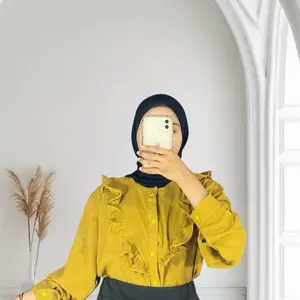 BLOUSE KEMEJA CRINKEL SIMPLE ELEGAN// BLOUSE KEKINIAN Wanita Atasan Panjang Crinkle Baju Casual Cewek Shakila Dewasa Katun